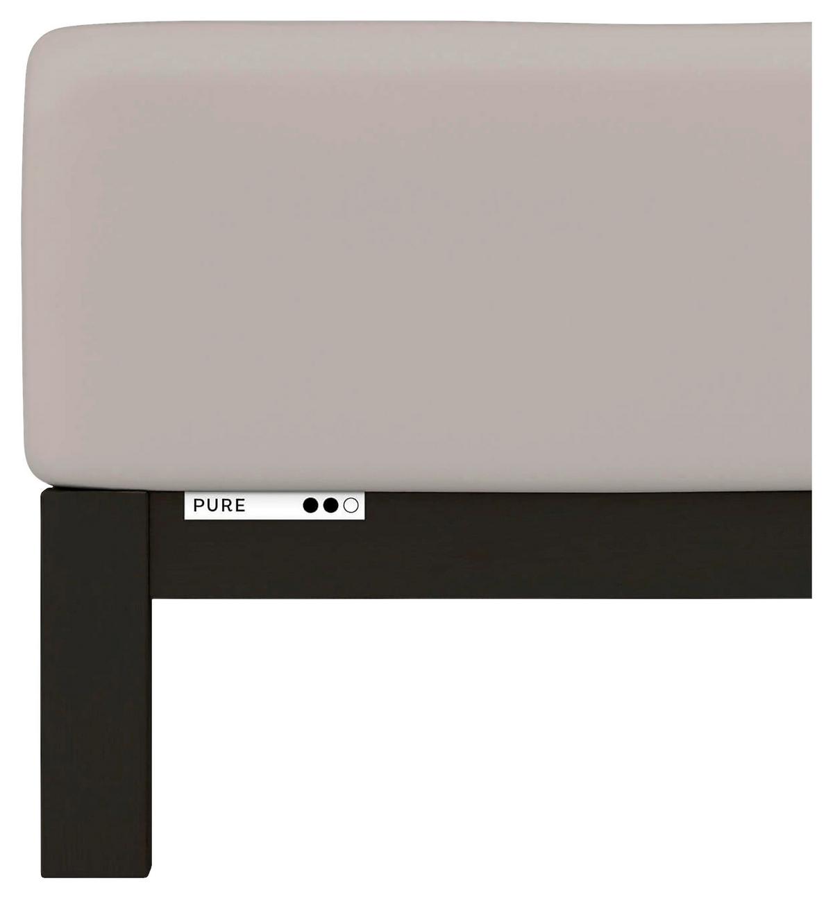 Boxspring-spannleintuch Pure Boxspring - Sandfarben, Basics, Textil (90-100/190-220cm) - Schlafgut