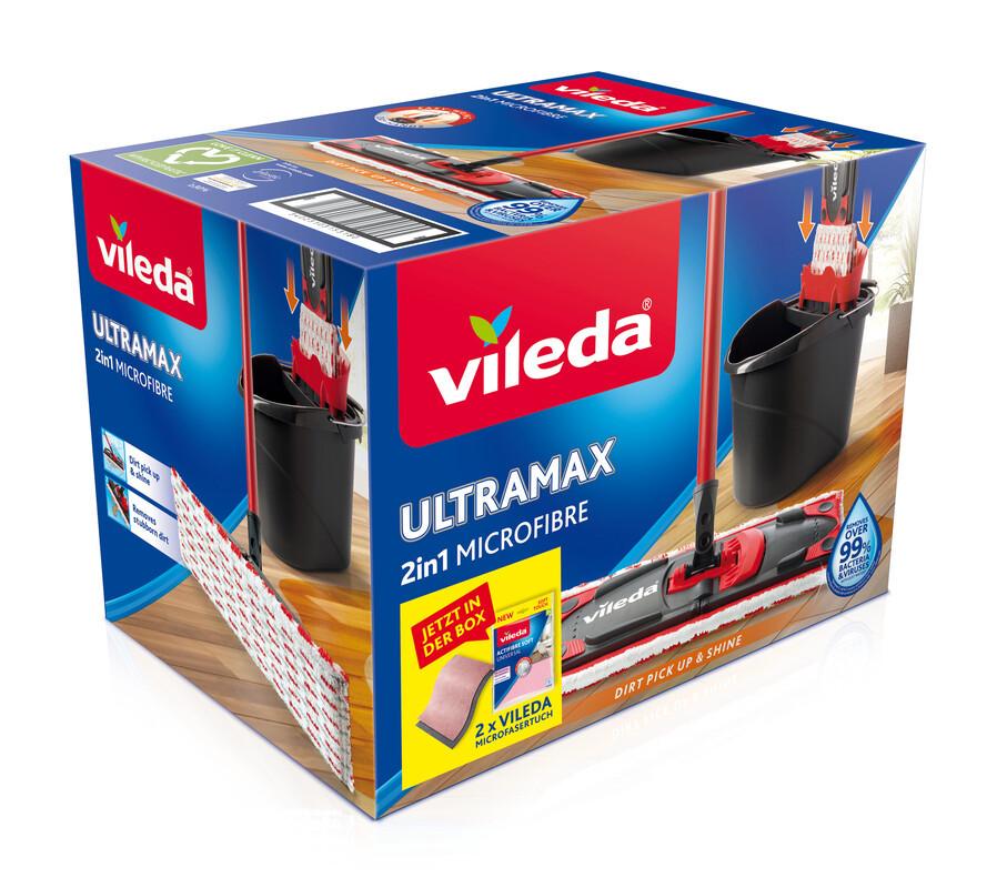 Bodenreinigungsset Einsteigerbox Ultramax - Basics (28,5/45/29,5cm) - Vileda