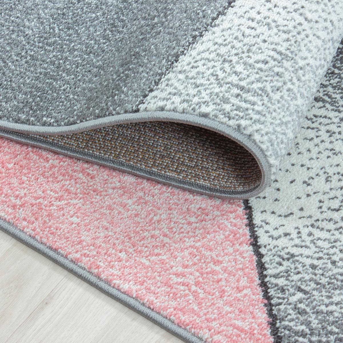 Webteppich Beta - Pink, Basics, Textil (240/340cm) - Novel
