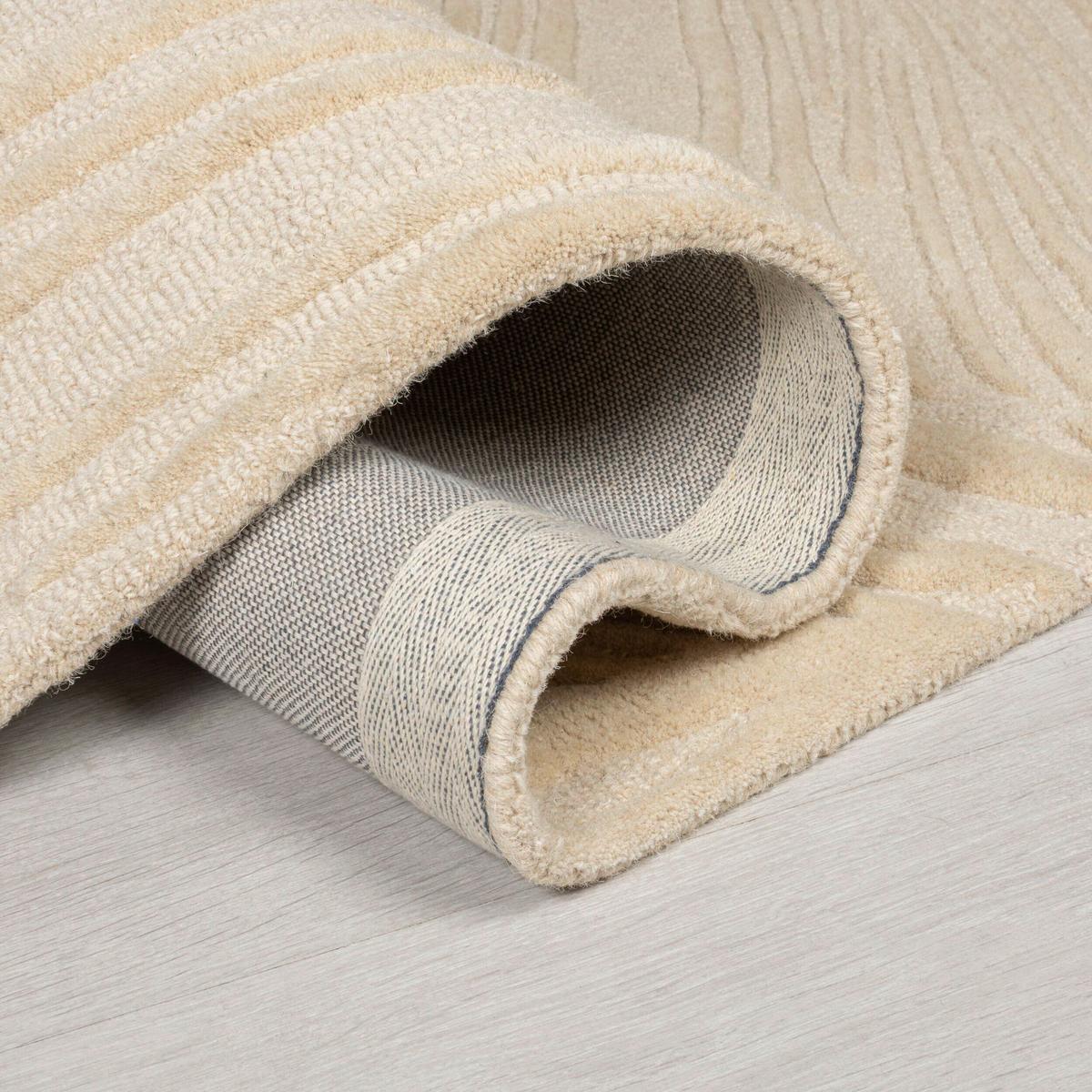 Wollteppich 503119373941 - Beige, Basics, Textil (60/230cm)