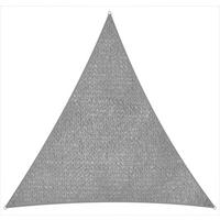 Sonnensegel Dreieck 5 m Silbergrau - Silberfarben, Basics, Textil (500/0,5/500cm) - Schneider