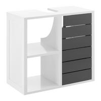 Skrinka pod umývadlo TIA - sivá/biela, Modern (60/54/30cm) - P & B