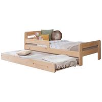 Bett Bennet Naturfarben inkl. Zubehör, 90x200 cm - Naturfarben, MODERN, Holz/Textil (90/200cm) - MID.YOU