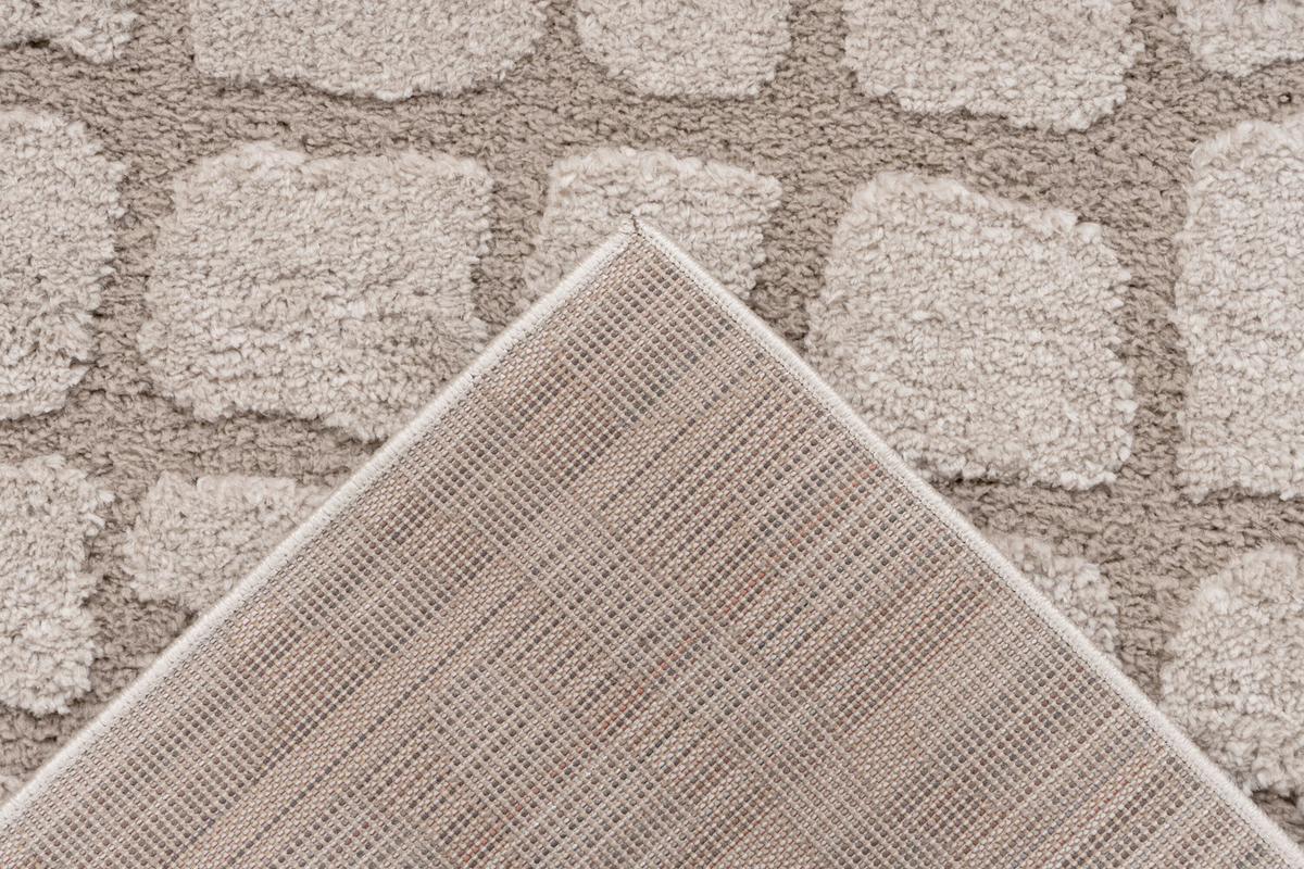 Flachwebteppich Beige, BxL: ca. 120x170 cm - Beige, Basics, Textil (120/170cm) - Kayoom