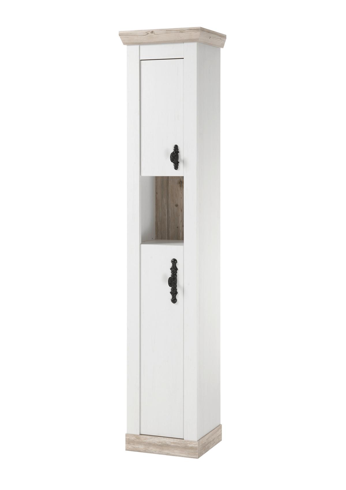 Hochschrank Florenz Pinienfarben B: 42cm - Pinienfarben, Design, Holzwerkstoff (42/200/35cm) - MID.YOU