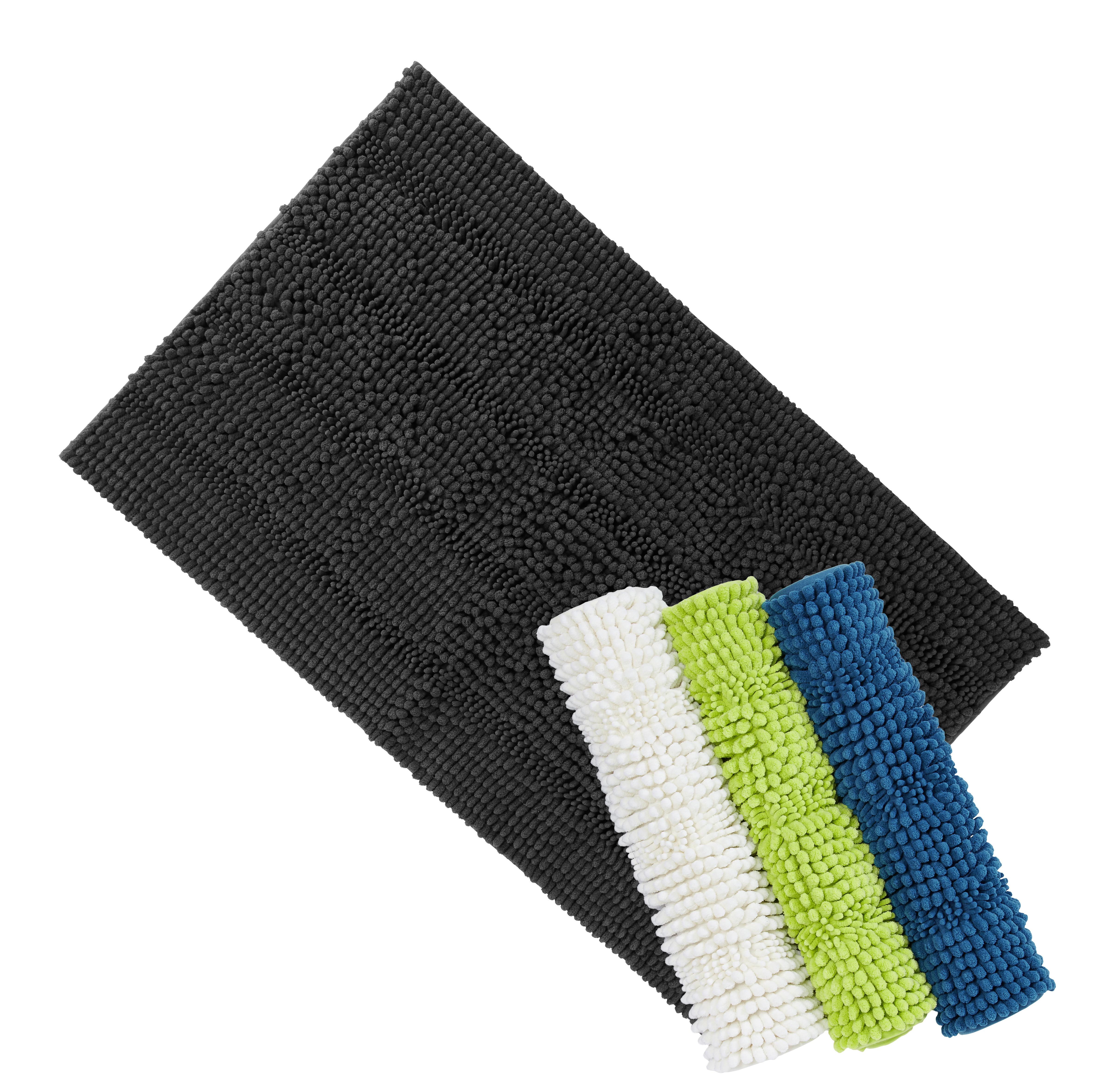 Rohožka do kúpeľne Uwe, 50/50cm, antracit - antracitová (50/50cm) - Modern Living