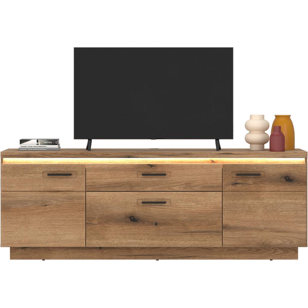 TV-ELEMENT Molina Eiche Dekor B: 180cm