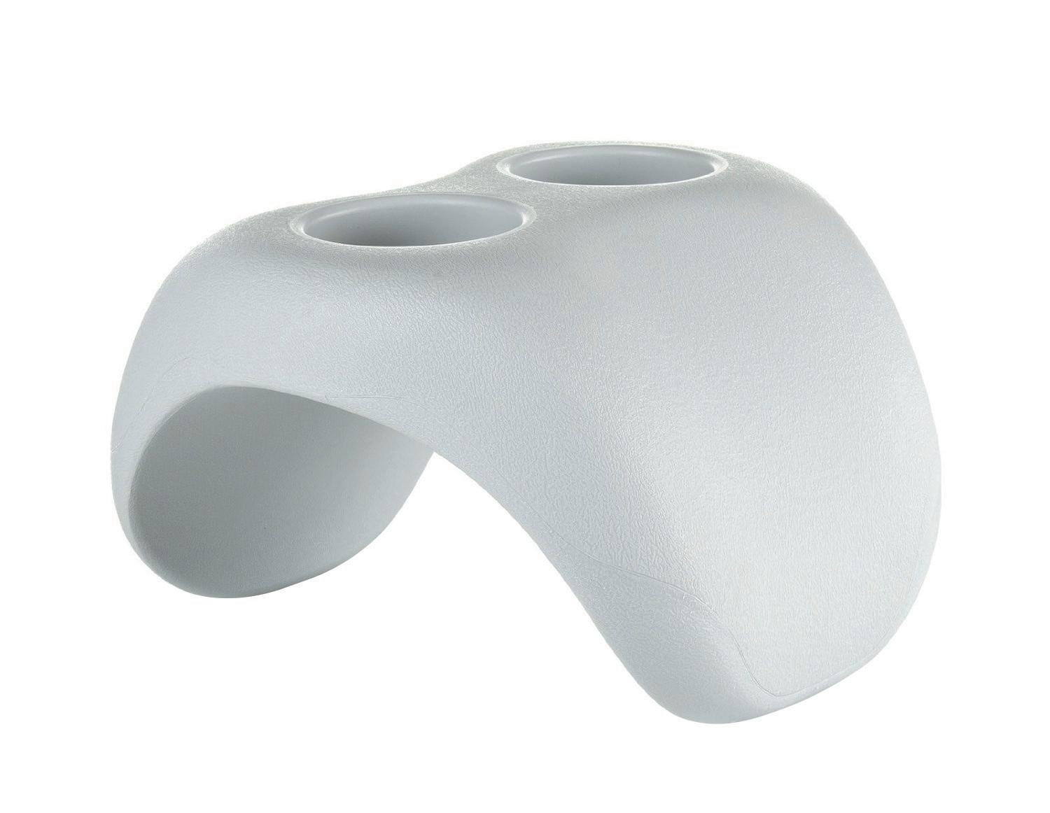 Whirlpool-Spa-Set Kopfstützen & Getränkehalter - Weiß, Basics, Kunststoff (29/29/26cm)