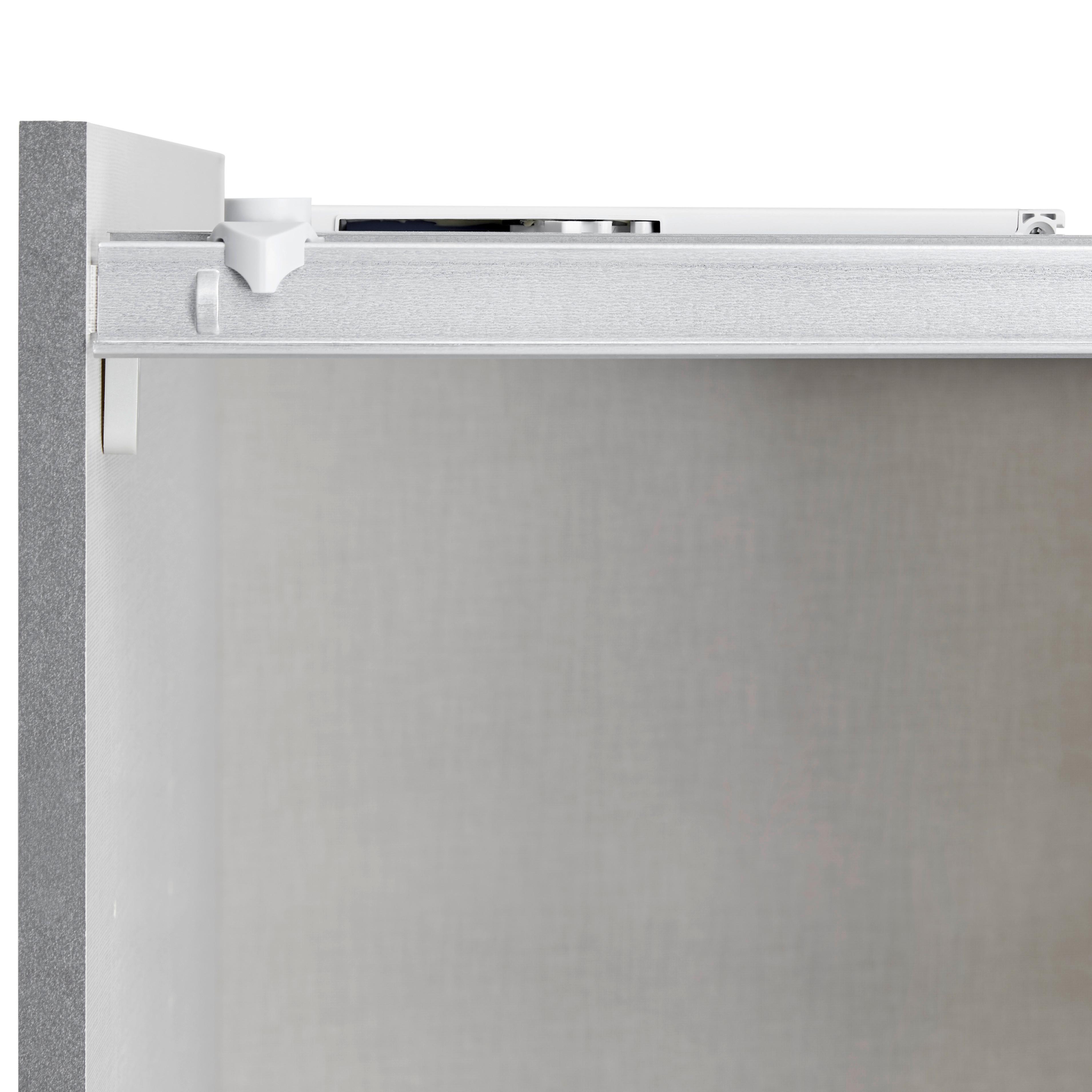 Türdämpfer Universal 2er-Set Kunststoff Grau - Grau, MODERN, Kunststoff