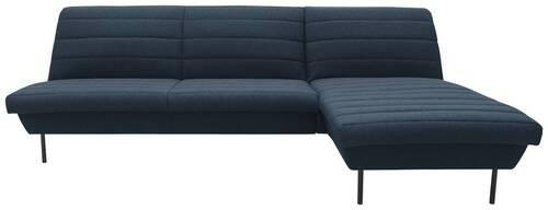 Ecksofa Looks Ix - Schwarz/Dunkelblau, Design, Textil (274/168cm) - LOOKS by W.Joop
