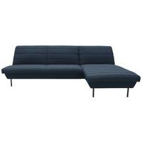 Ecksofa Looks Ix - Schwarz/Dunkelblau, Design, Textil (274/168cm) - LOOKS by W.Joop