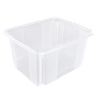 AUFBEWAHRUNGSBOX EMIL - Transparent, Basics, Kunststoff (41/34,5/22cm)