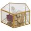 Dekobox Adriana Klar/goldfarben - zlatá/číre, kov/sklo (15,5cm) - Modern Living Dekobox Adriana Klar/goldfarben - zlatá/číre, kov/sklo (15,5cm) - Modern Living