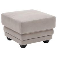 Hocker Nebolo - Schlammfarben/Schwarz, Design, Textil (65/46/65cm) - Livetastic