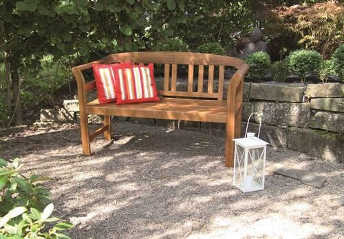 Gartenbank Holz 2-Sitzer Batam - Akaziefarben, Basics, Holz (130/50/80cm) - Acamp