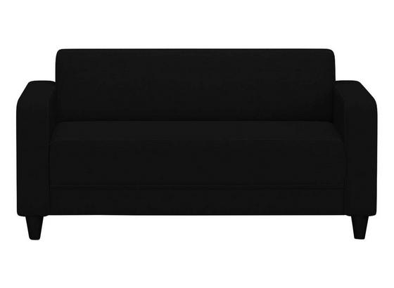 Sofa Basic B: 145 cm - Schwarz, MODERN, Holz/Textil (145/70/78cm) Sofa Basic B: 145 cm - Schwarz, MODERN, Holz/Textil (145/70/78cm)