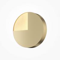 Wandleuchte Jupiter - Messingfarben, Trend, Metall (18,4/3,8cm) - MAYTONI
