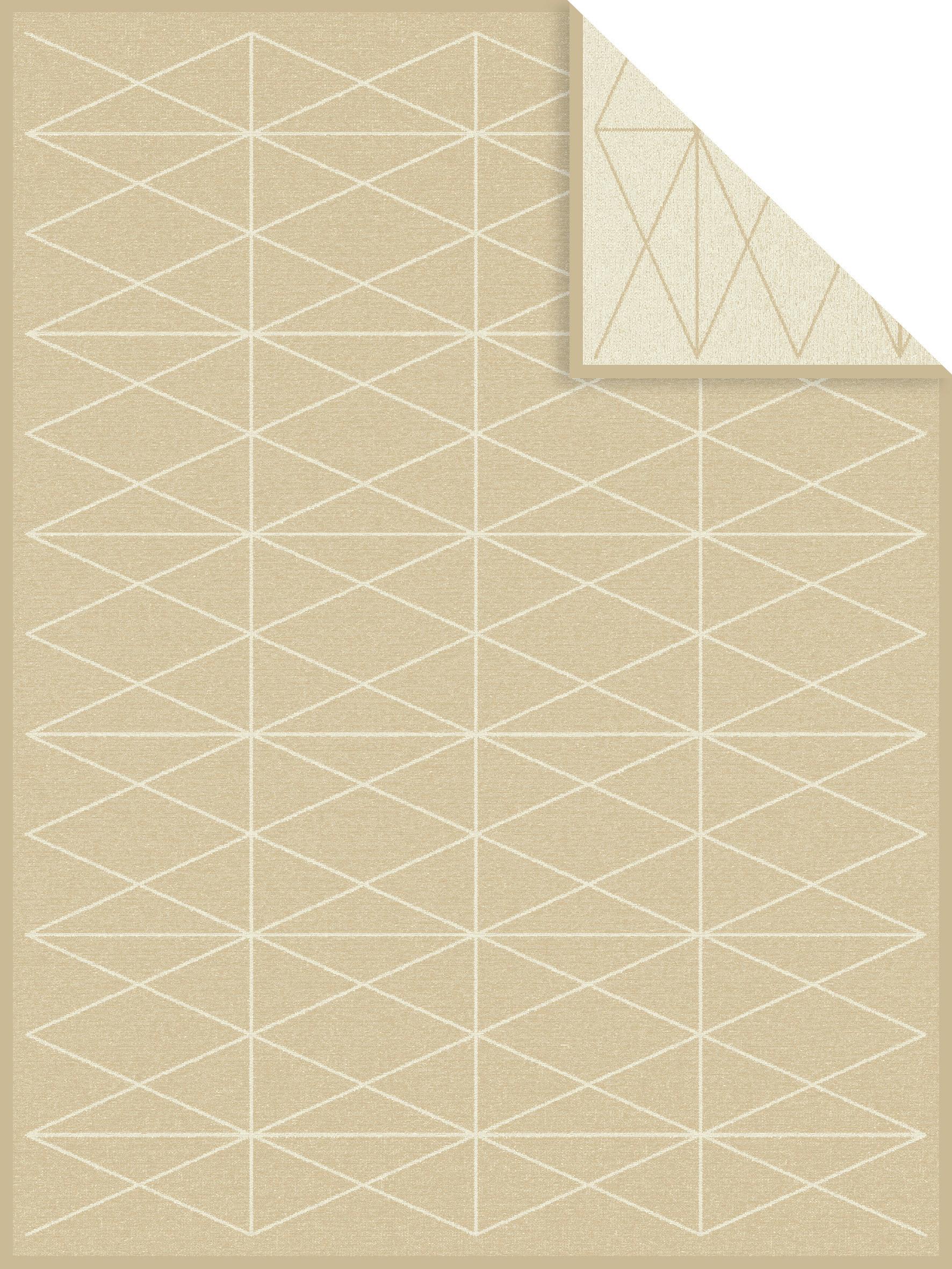 Kuscheldecke Bugatti Beige 150x200 cm Double Face - Beige, KONVENTIONELL, Textil (150/200cm) - Bugatti