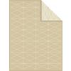 Kuscheldecke Bugatti Beige 150x200 cm Double Face - Beige, KONVENTIONELL, Textil (150/200cm) - Bugatti