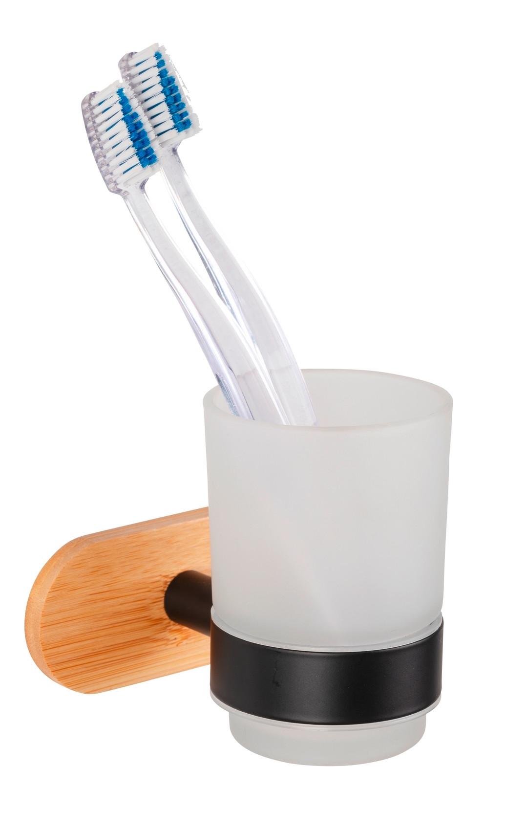 Držák na kartáčky OREA BAMBOO - SB - - Moderní (10/9,5/10cm) - Mömax