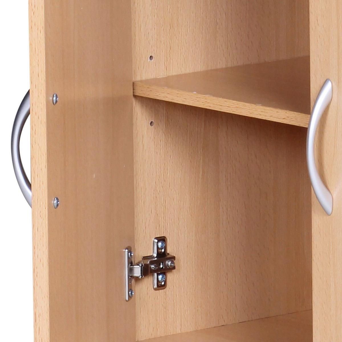 Schuhschrank Buchefarben B: 60cm - Buchefarben/Grau, Design, Holzwerkstoff (60/75/30cm) - MID.YOU