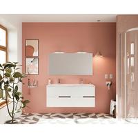 Fürdőszoba Blokk Eva - Konventionell, faalapú anyag (120/53/45cm)