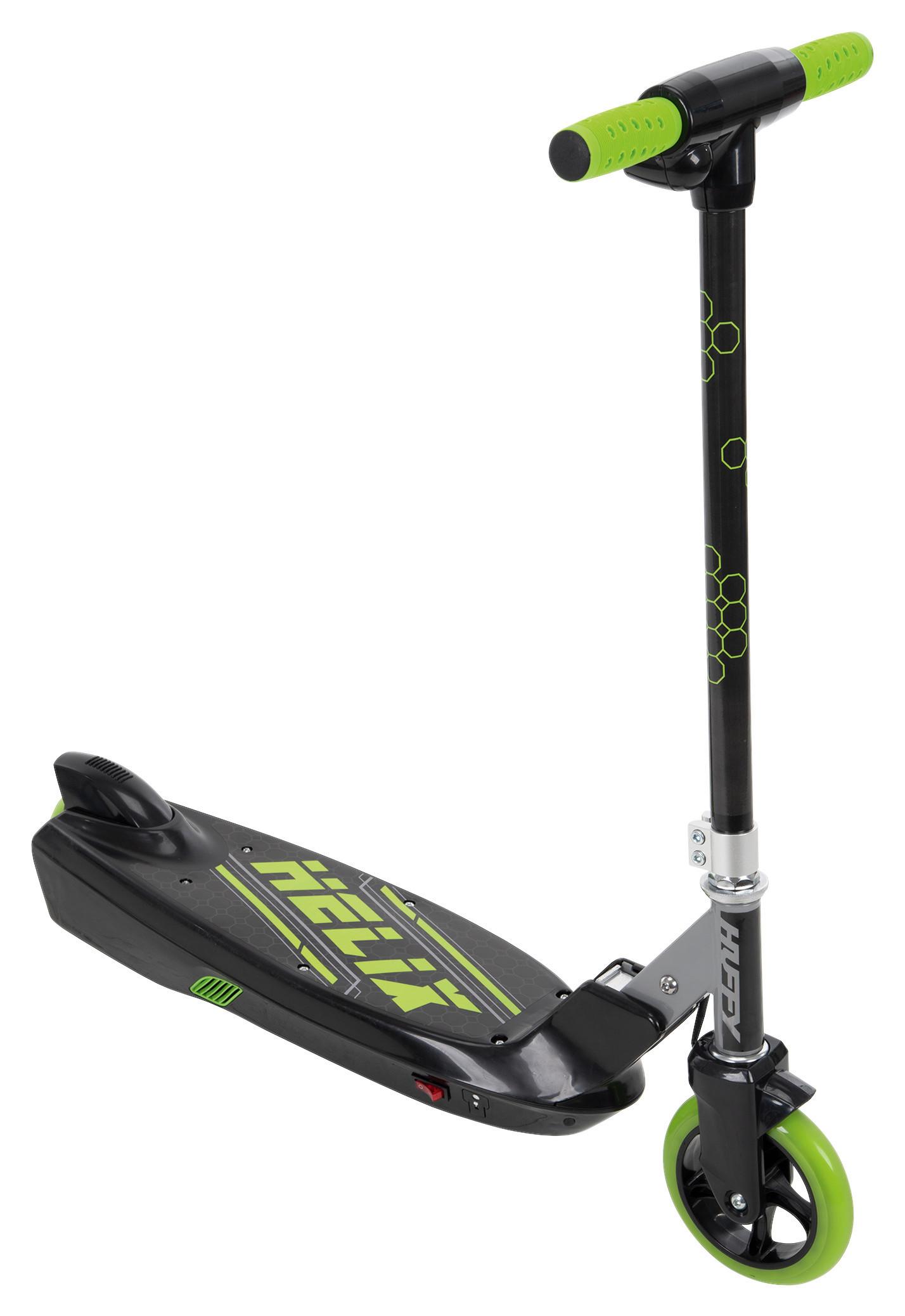 Elektroscooter Huffy Helix Roller Grün 12V - Grün, Basics, Kunststoff/Metall (77/19/24cm)