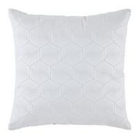 DEKORAČNÝ VANKÚŠ SHINY GRAFIK -EXT- - strieborná, Romantik / Landhaus, textil (45/45cm) - Mömax