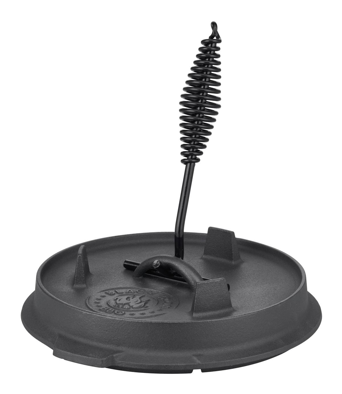 Dutch-Oven-Set 4 -Teilig. Gusseisen, schwarz - Schwarz, Basics, Metall (4,2kg) - GSW