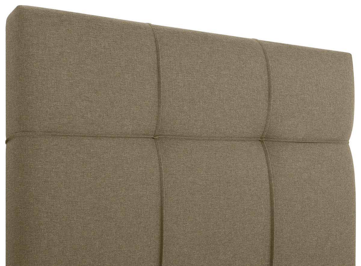 Boxbett Paros 100 100x200 Beige - Beige/Schwarz, MODERN, Holzwerkstoff/Textil (100/200cm) - MID.YOU