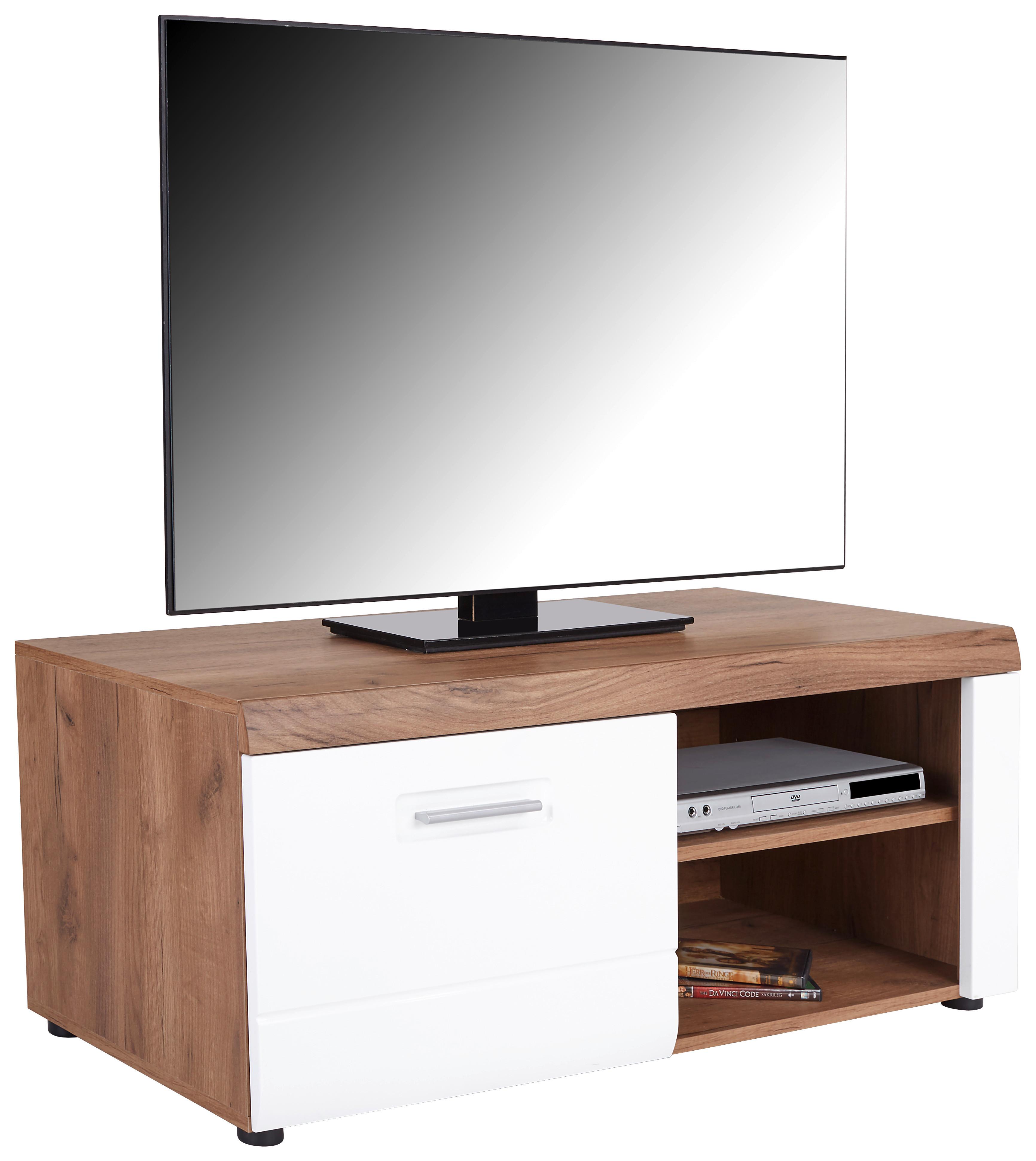 Tv Diel Avensis New - čierna/farby duba, Konvenčný, kompozitné drevo/plast (111,9/46,1/49,6cm) - Luca Bessoni