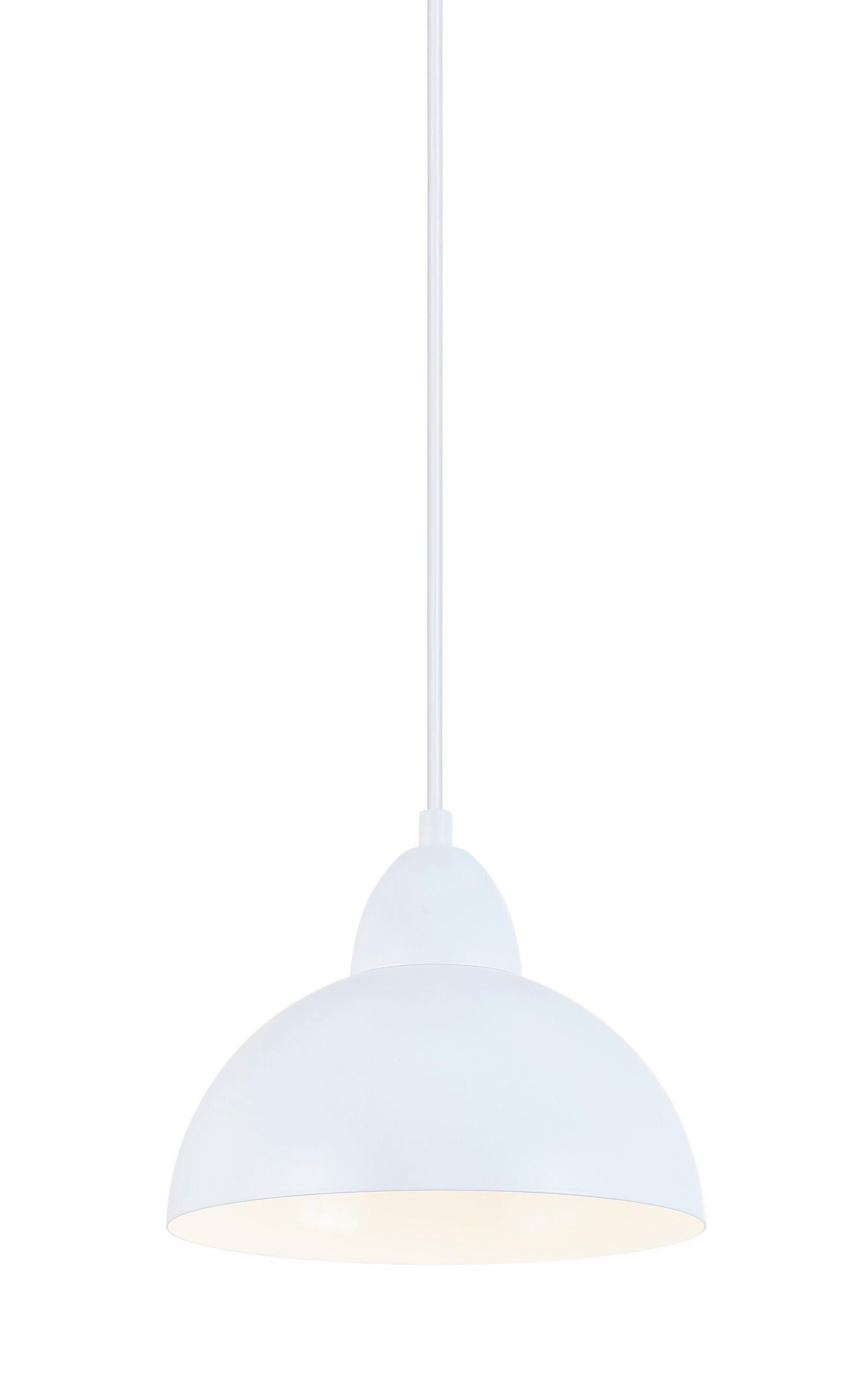 ZÁVĚSNÉ SVÍTIDLO MICHAEL - bílá, Moderní, kov/plast (20/100cm) - Mömax