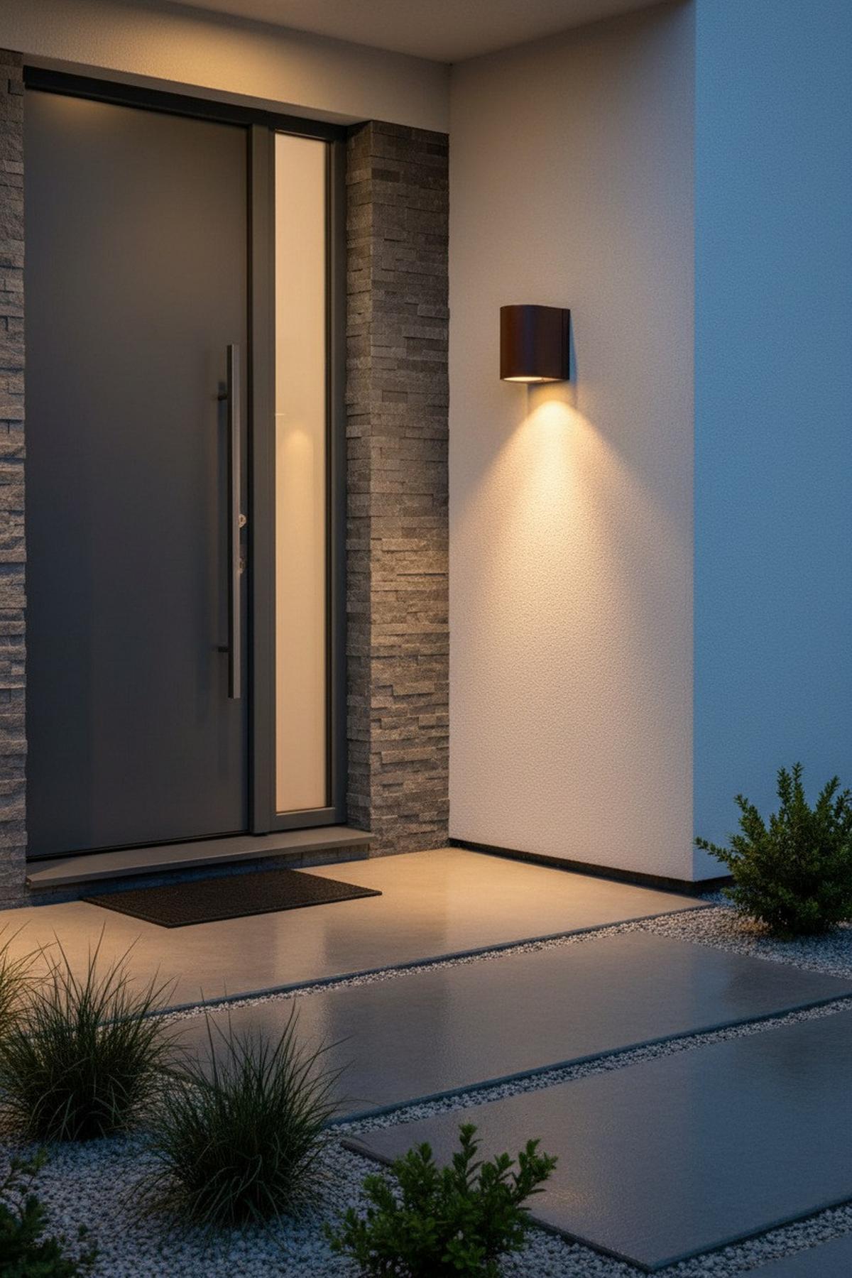 AUßENWANDLEUCHTE SwitchDim - Braun, Basics, Kunststoff/Metall (7/10/9cm) - Markslöjd