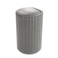 Kozmetický kôš ALLSTAR MINAS - sivohnedá, Modern, plast (15cm) - Wenko