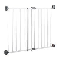 Türschutzgitter 'Easy Step' weiß - Weiß, Basics, Metall (97/78/5cm) - Roba