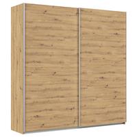 Schwebetürenschrank B: 225cm Feldkirch Eiche Dekor - Eiche Artisan, MODERN, Holzwerkstoff (225/229/62cm)