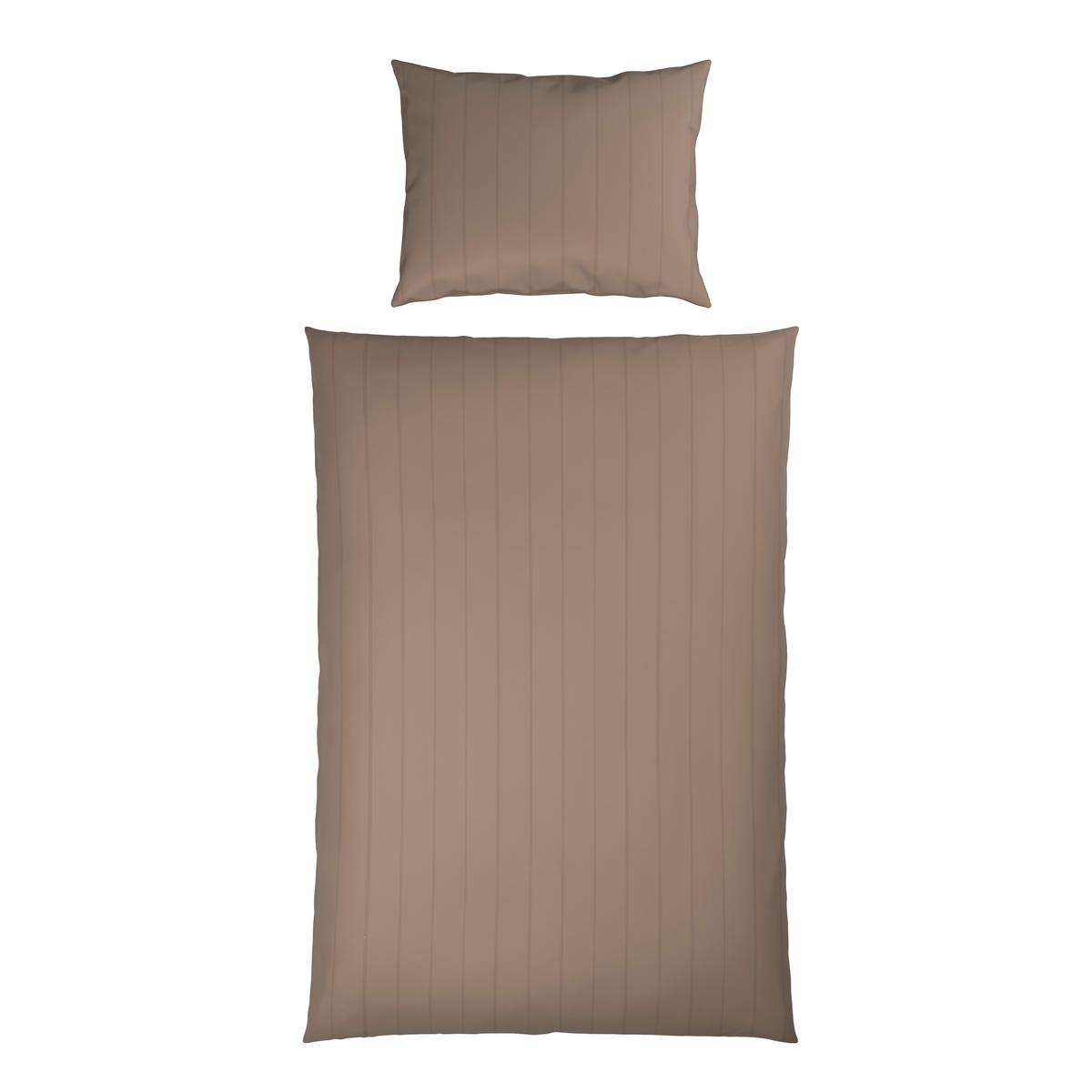 Bettwäsche Gerda - Braun, ROMANTIK / LANDHAUS, Textil - James Wood