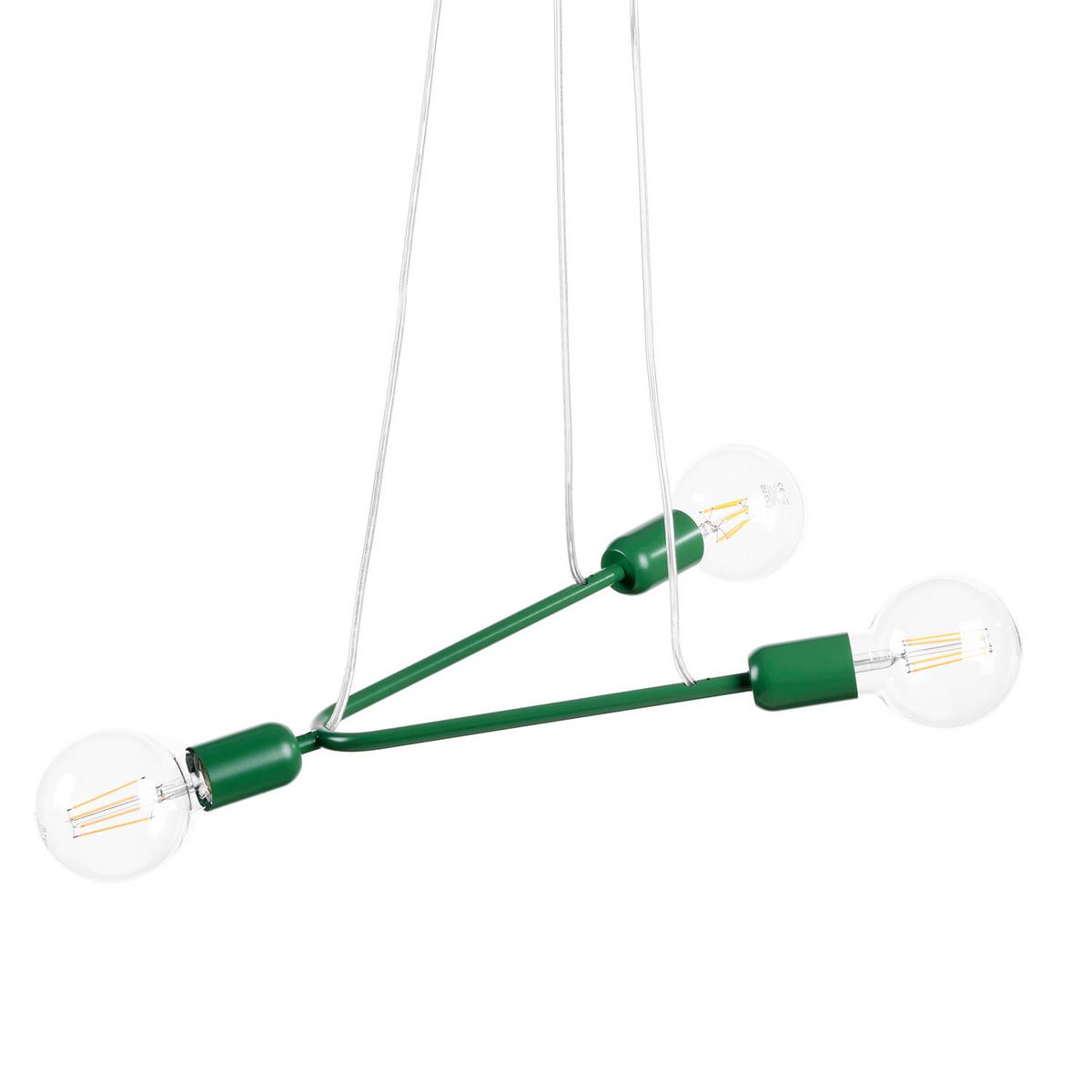 Pendelleuchte 5033/Sv - Grün, Design, Metall (65/10/75cm)