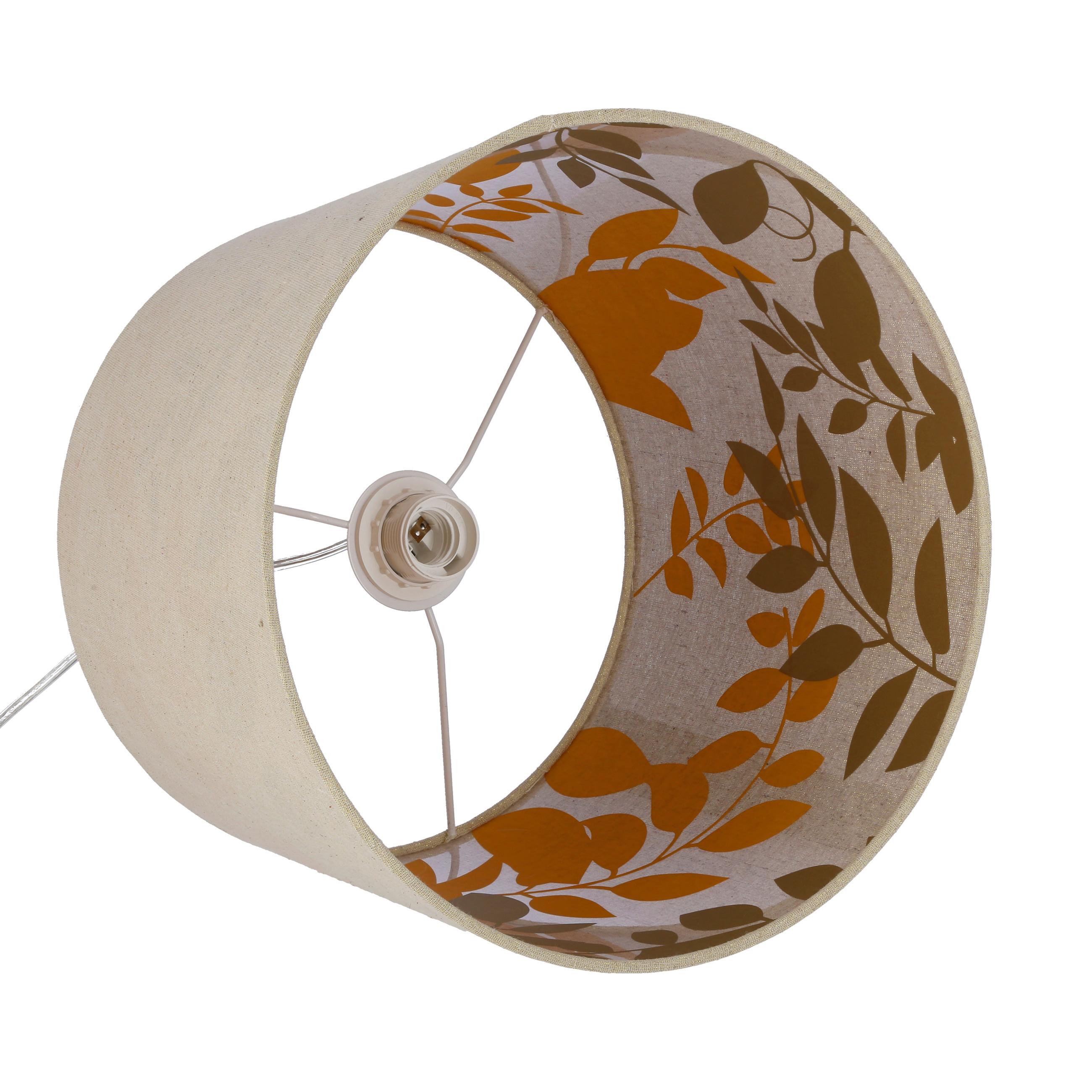 Hängeleuchte 31-03218 Mirage - Chromfarben/Beige, Basics, Kunststoff/Metall (35/35/110cm)
