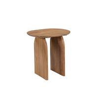 BEISTELLTISCH Akazie Natur B: 60cm - Naturfarben, Design, Holz (60/45/61cm) - MID.YOU