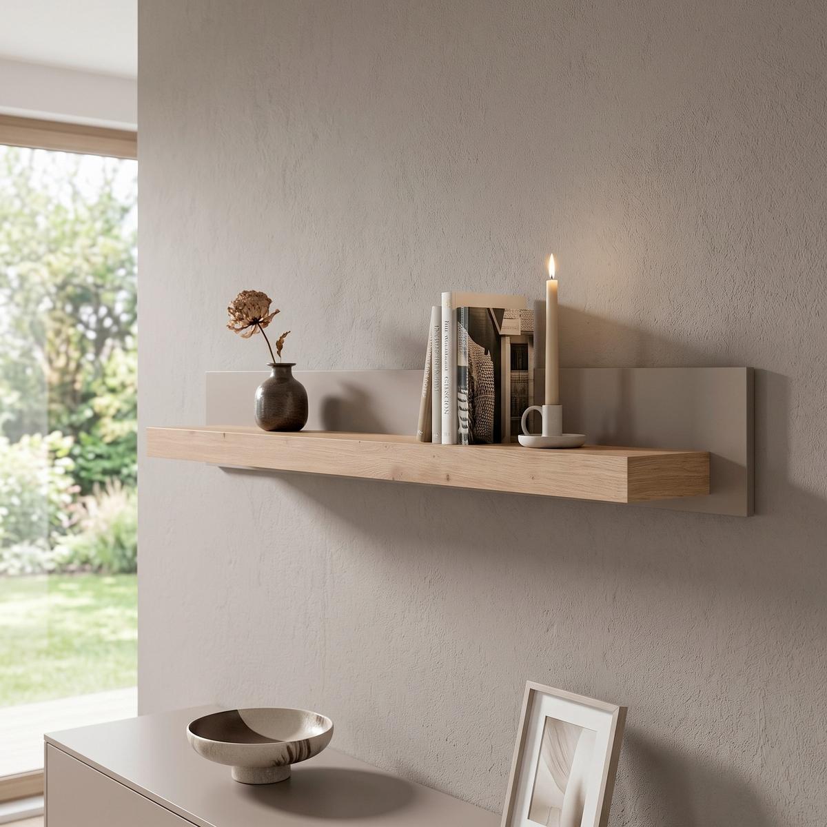 Wandboard Sonora Eiche Artisan B: 159cm - Eiche Artisan, Design, Holzwerkstoff (159/20/18cm) - MID.YOU