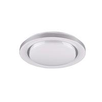 LED-Deckenleuchte Atria Ø 58 cm mit Sternenhimmel - Weiß, Basics, Kunststoff (58/8cm)