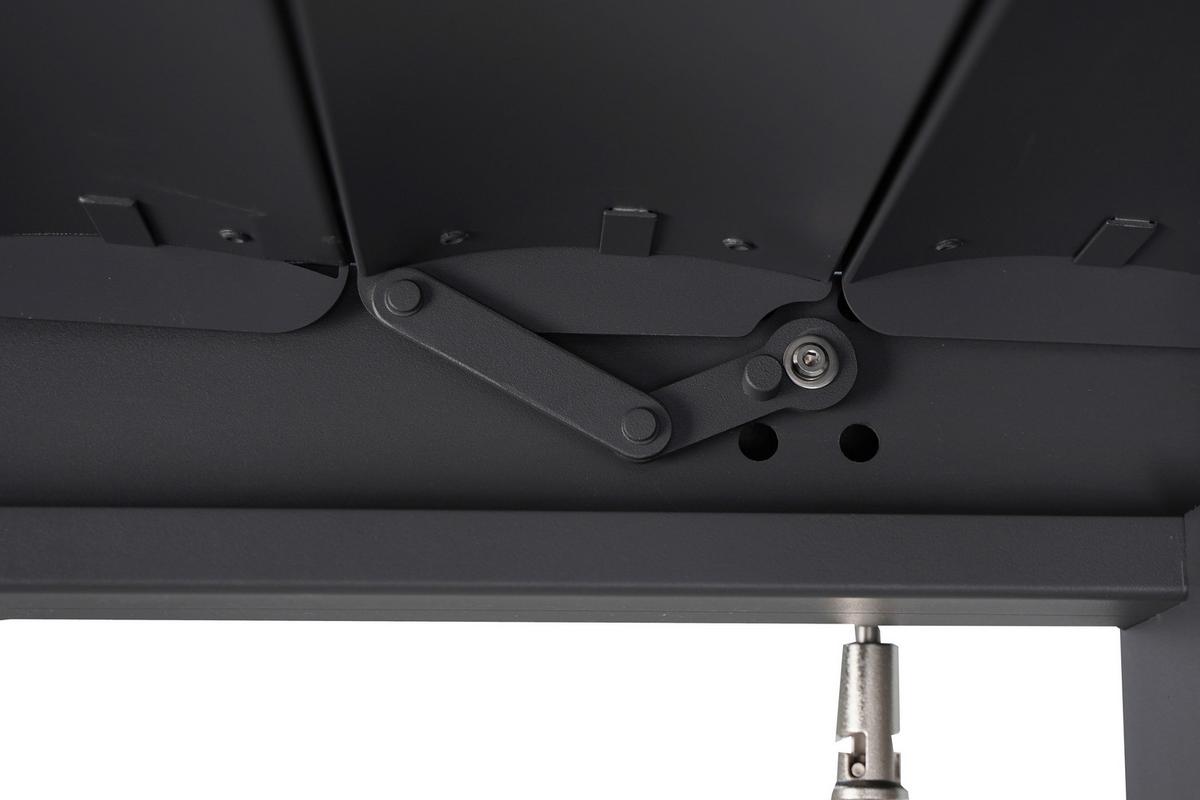 Pergola Classic Anthrazit 3x6 - Anthrazit, MODERN, Metall (600/250/300cm) - Gardenson