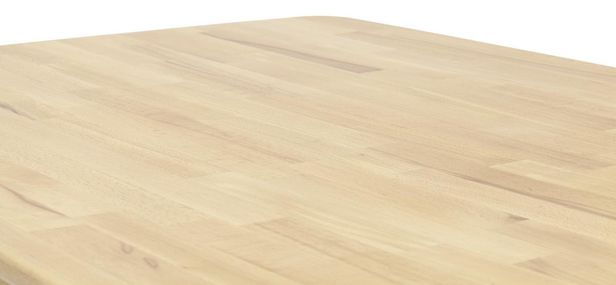 Esstisch Oskar - Kernbuche, KONVENTIONELL, Holz (80/80/76cm) - MID.YOU