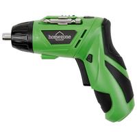 Akkuschrauber Jonas 100-240 V 230u/Min, LED-Licht, Softgriff - Schwarz/Grün, Kunststoff/Metall (23/16,5/6cm) - Homezone