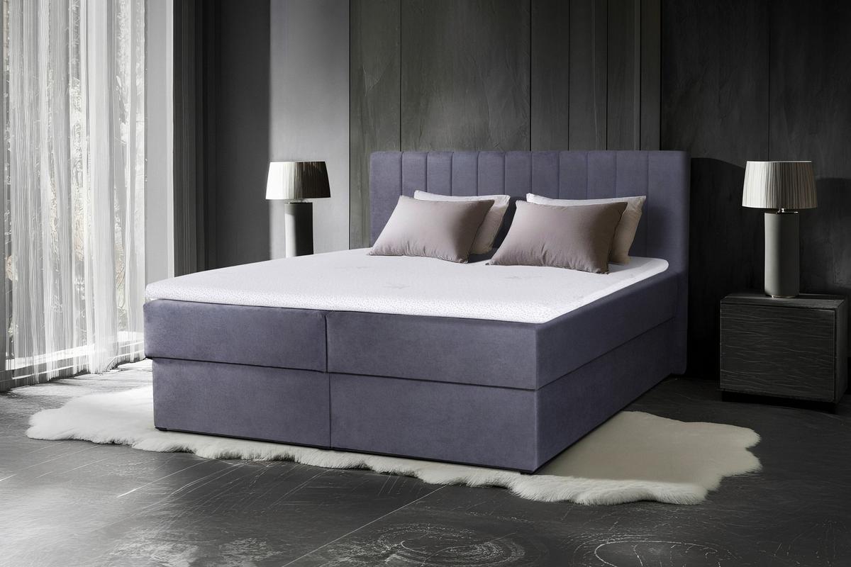 Kárpitozott Ágy Litta  180/200cm - Konventionell (180/200cm)