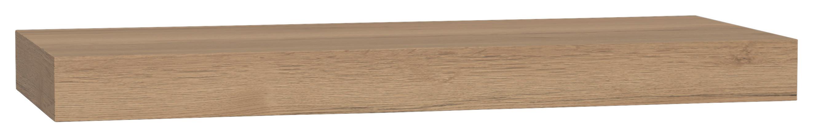 Wandkonsole Las Vegas Eichefarben Dekor B: 120 cm - Eichefarben, MODERN, Holzwerkstoff (120/10/48cm) - Vertico