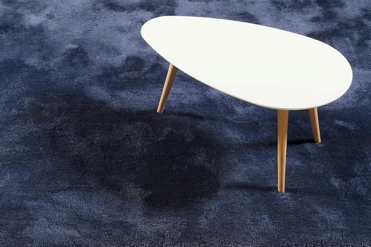 Hochflorteppich Blau Relaxx 200x290 cm - Blau/Dunkelblau, KONVENTIONELL, Textil (200/290cm) - Esprit