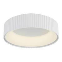 STROPNÍ LED SVÍTIDLO KEMP - bílá, Basics, kov/plast (46/13cm) - Globo