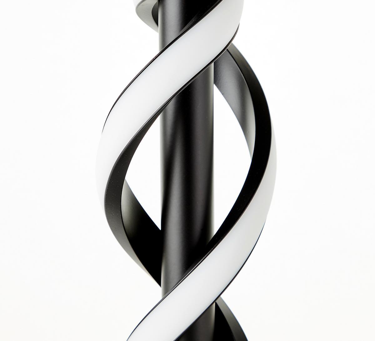 Tischleuchte G94538/06 Amalie - Schwarz, Design, Kunststoff/Metall (12/38,90cm) - Brilliant
